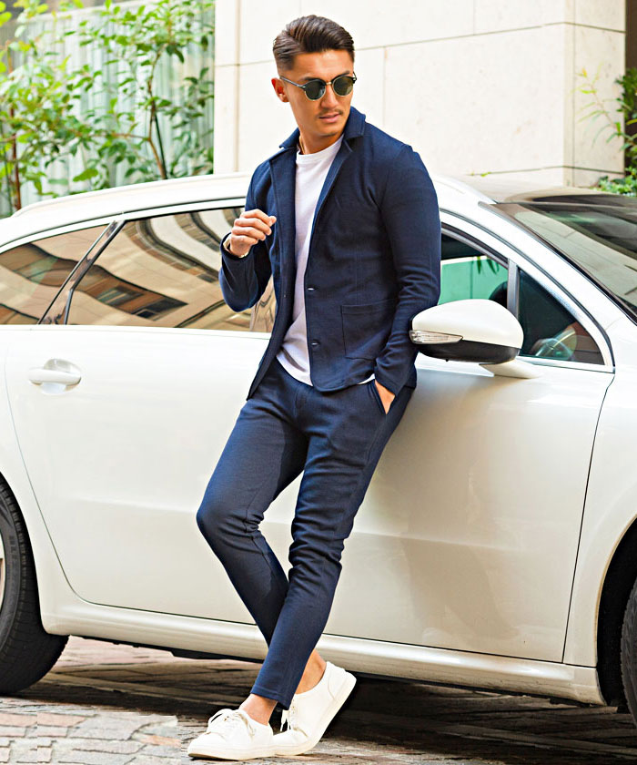 Vicci カジュアルスーツ セットアップ メンズ テーラードジャケット