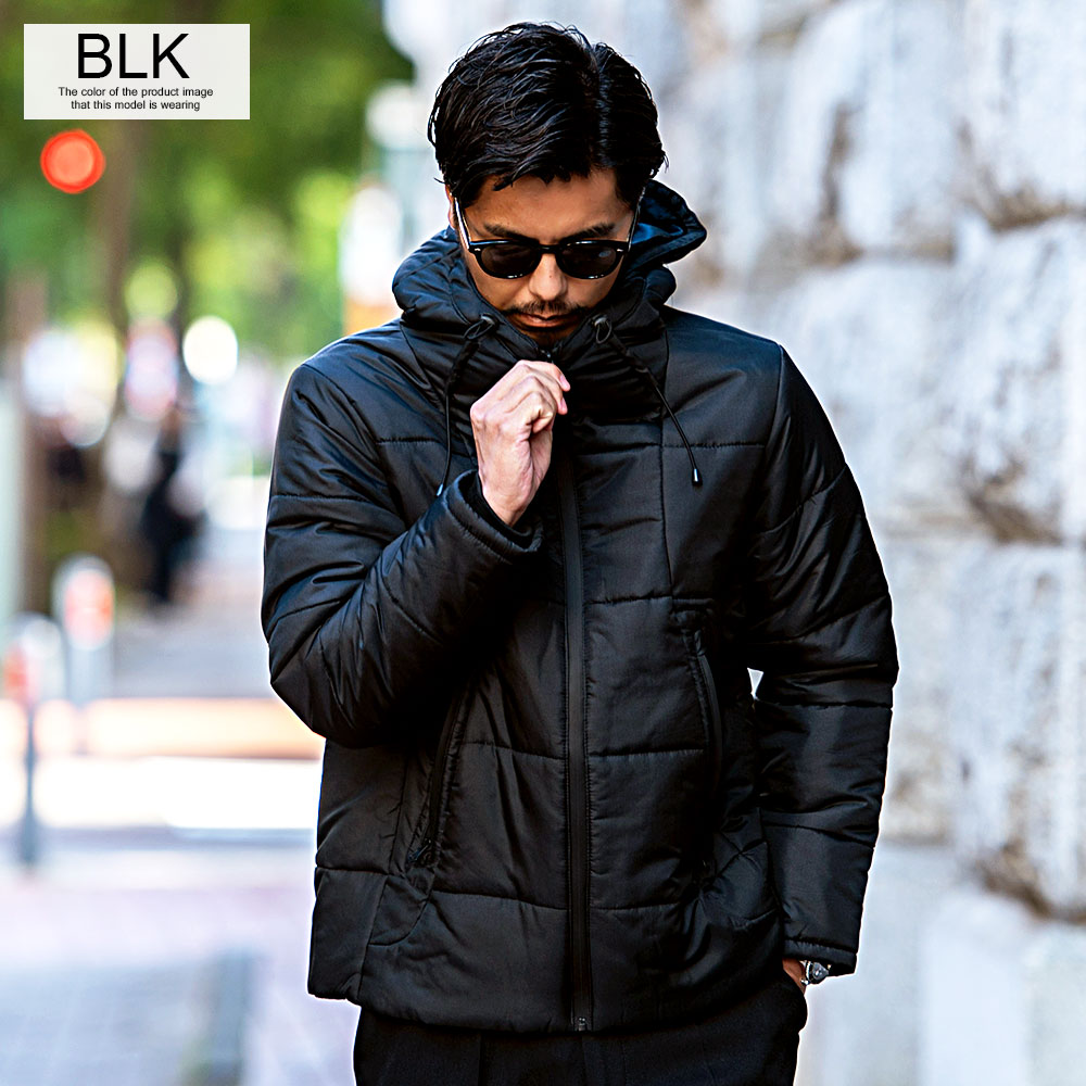 Vicci（ビッチ） 中綿ジャケット メンズ ブルゾン 暖かい 軽量 撥水