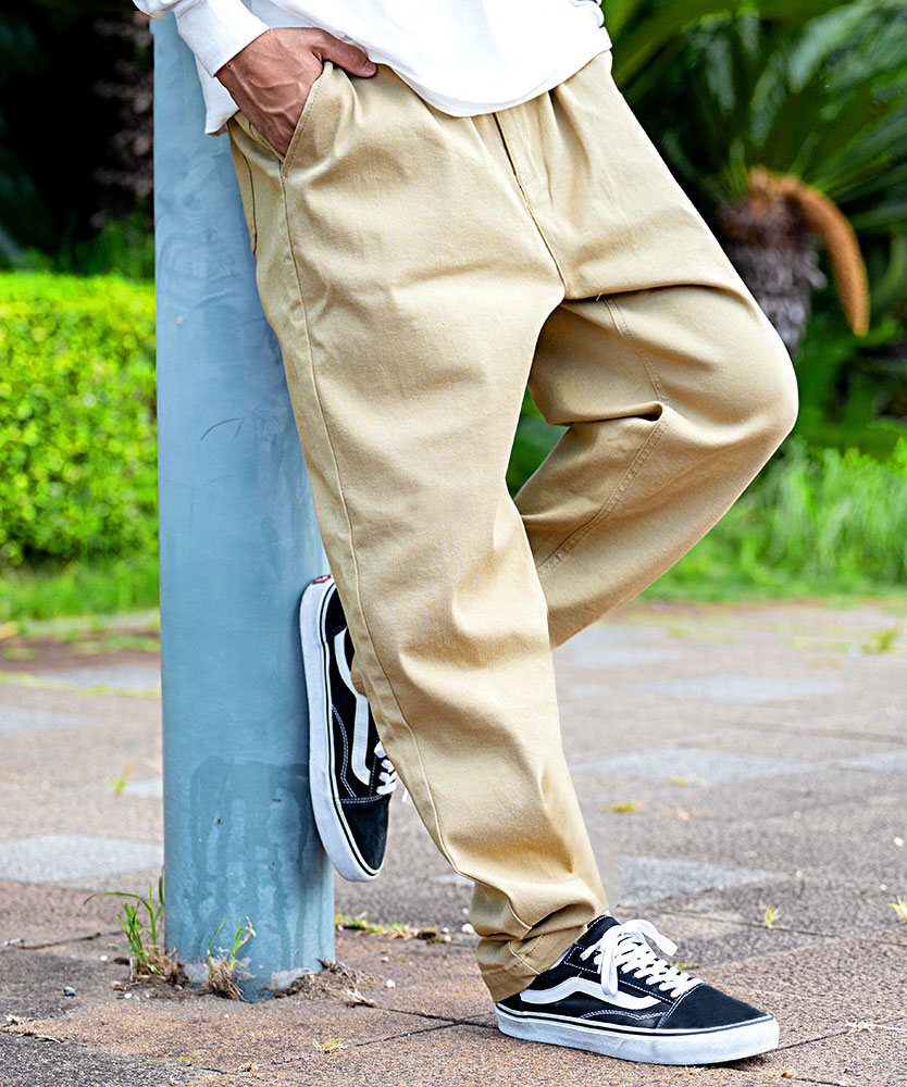 Vicci（ビッチ） ワイドパンツ メンズ おしゃれ テーパード チノパン