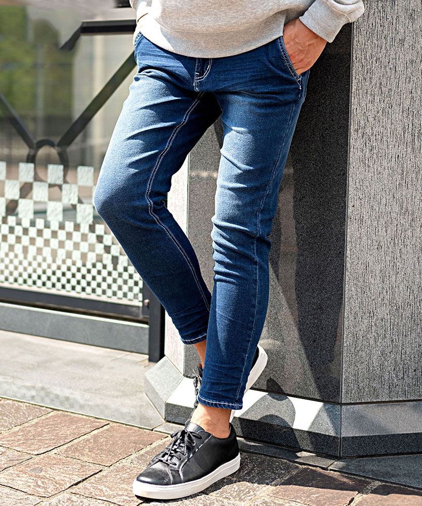 Vicci（ビッチ） デニムパンツ メンズ ジーンズ ジーパン ストレッチ