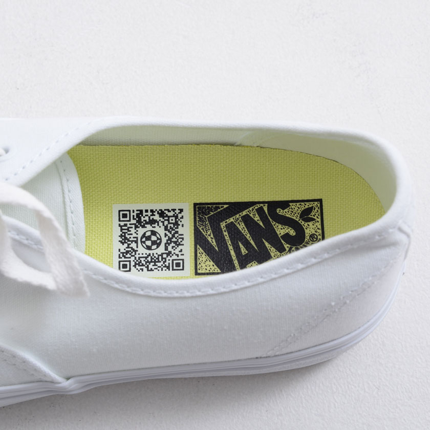 VANS バンズ スニーカー 白 メンズ オーセンティック : vn0005udtbd