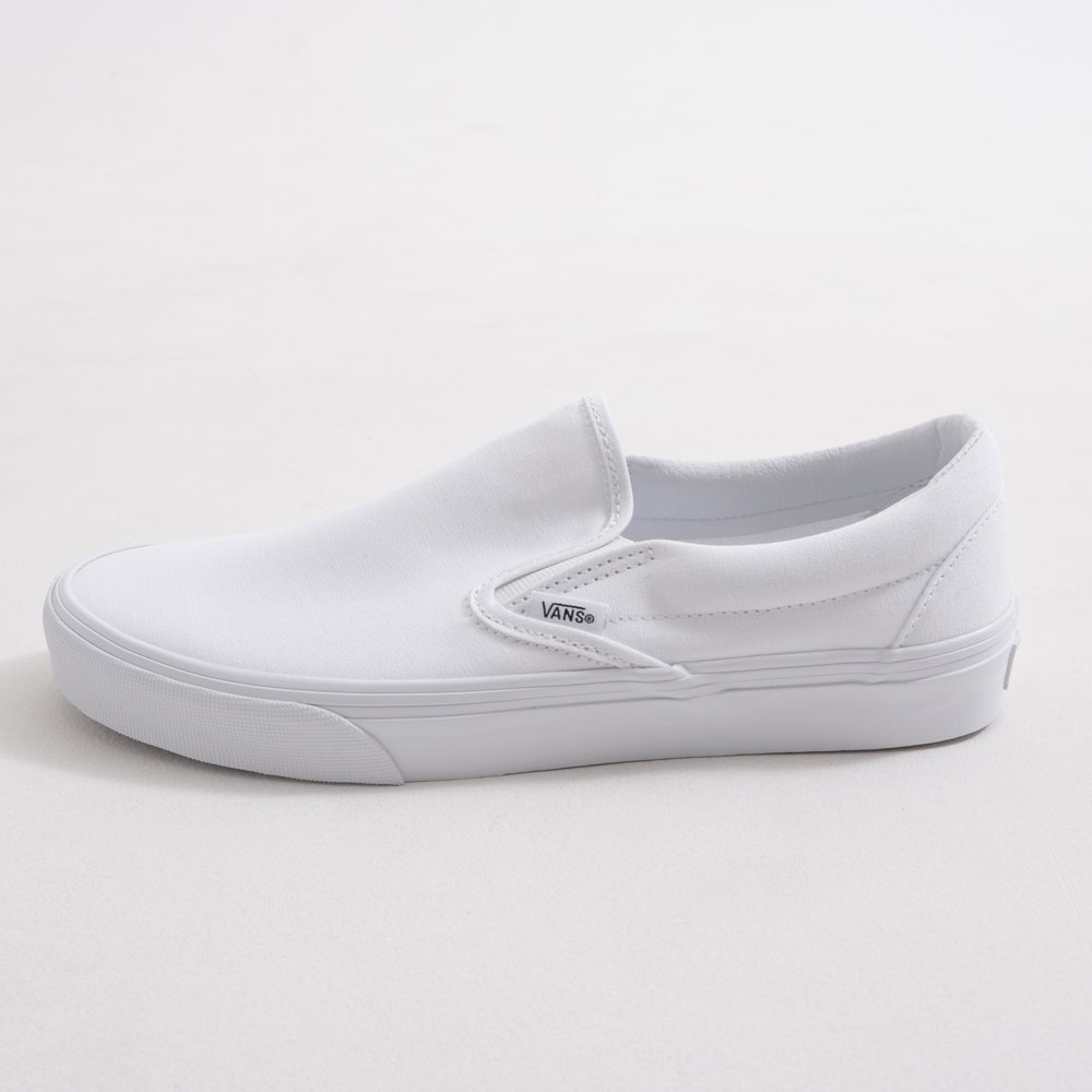 VANS バンズ スニーカー メンズ Classic Slip-On スリッポン ホワイト 白 VN000EYEW00｜silverbulletxfuga｜07