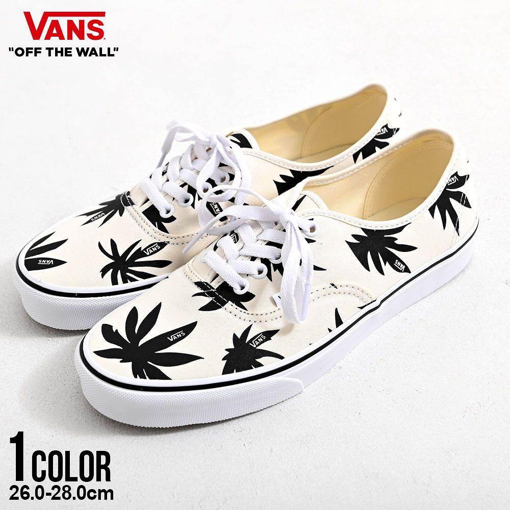 VANS（ヴァンズ） スニーカー メンズ オーセンティック リーフ柄