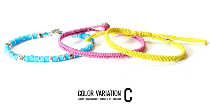 wakami（ワカミ） ブレスレット メンズ セット 3STRAND ブレスレット 