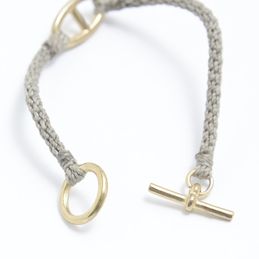 【新品♡未使用】NIWAKA わたつみ　組紐ブレスレット wakami ブレスレット アクセサリー メンズ ワカミ 2STRAND ANCOR