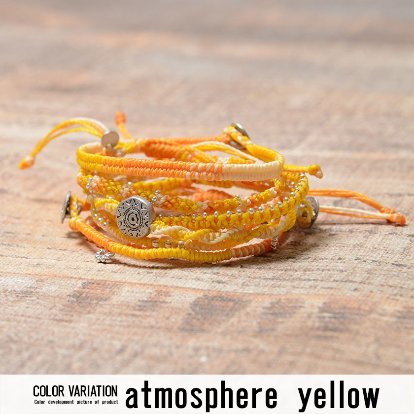 wakami（ワカミ） ブレスレット メンズ アース7ストランドブレスレット