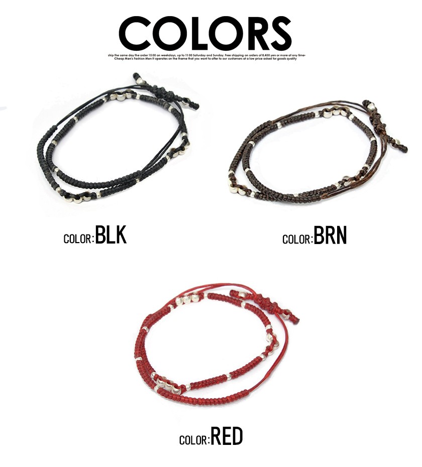 accessories mau アクセサリーマウ カレンシルバー アンクレット mau カレンシルバー 2重アンクレット - manufact jam 楓