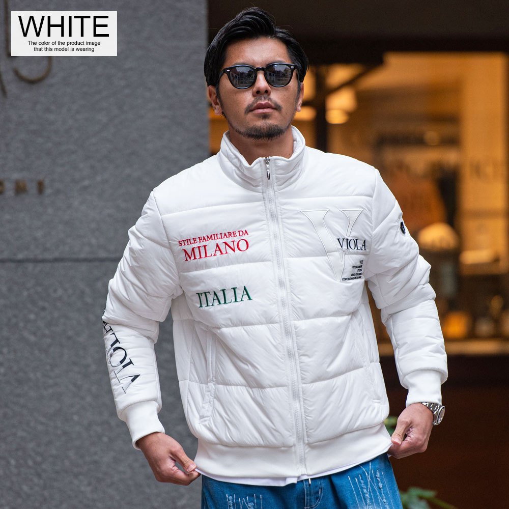 VIOLA 中綿ジャケット 冬 メンズ 大きいサイズ 防寒 ブランド ダウン