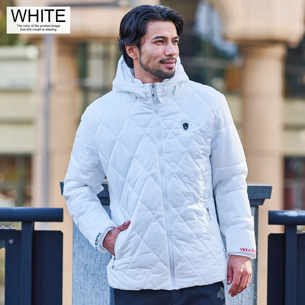 VIOLA 中綿ジャケット メンズ ブルゾン ジップアップ ブランド