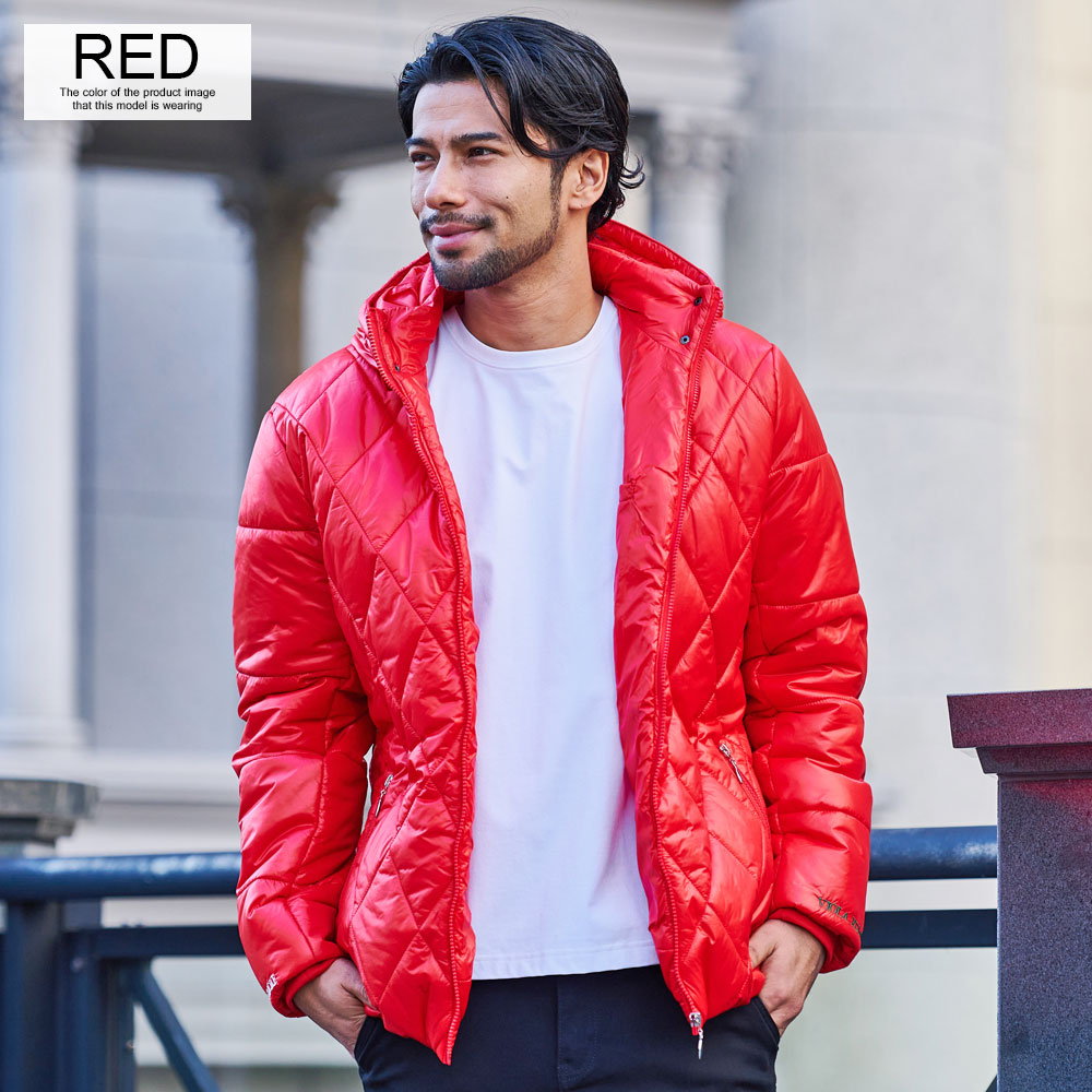 VIOLA 中綿ジャケット メンズ ブルゾン ジップアップ ブランド