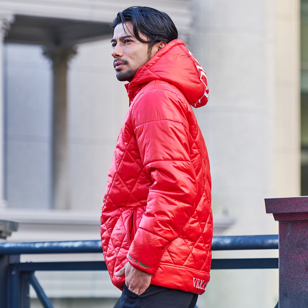 VIOLA 中綿ジャケット メンズ ブルゾン ジップアップ ブランド