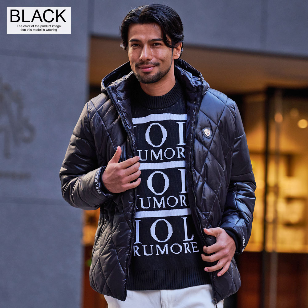 VIOLA 中綿ジャケット メンズ ブルゾン ジップアップ ブランド