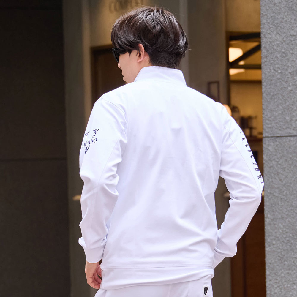 VIOLA ブルゾン メンズ アウター ジャケット ジャージ ヴィオラ ジップ