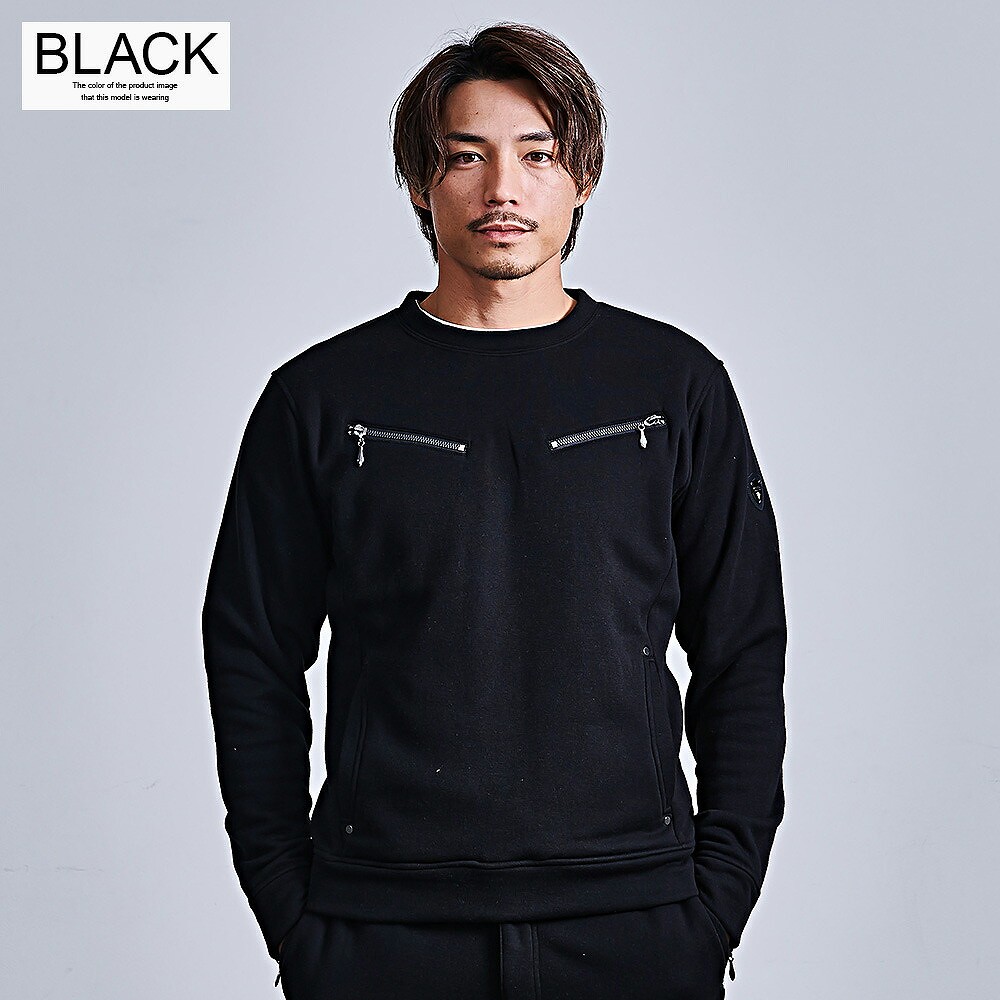 VIOLA トレーナー メンズ スウェット プルオーバー フリース 裏起毛