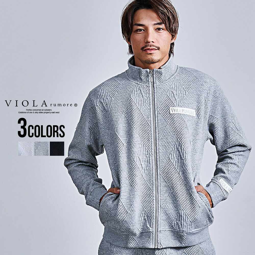 VIOLA ジャケット メンズ ジップアップ スタンドカラー ゴルフウェア