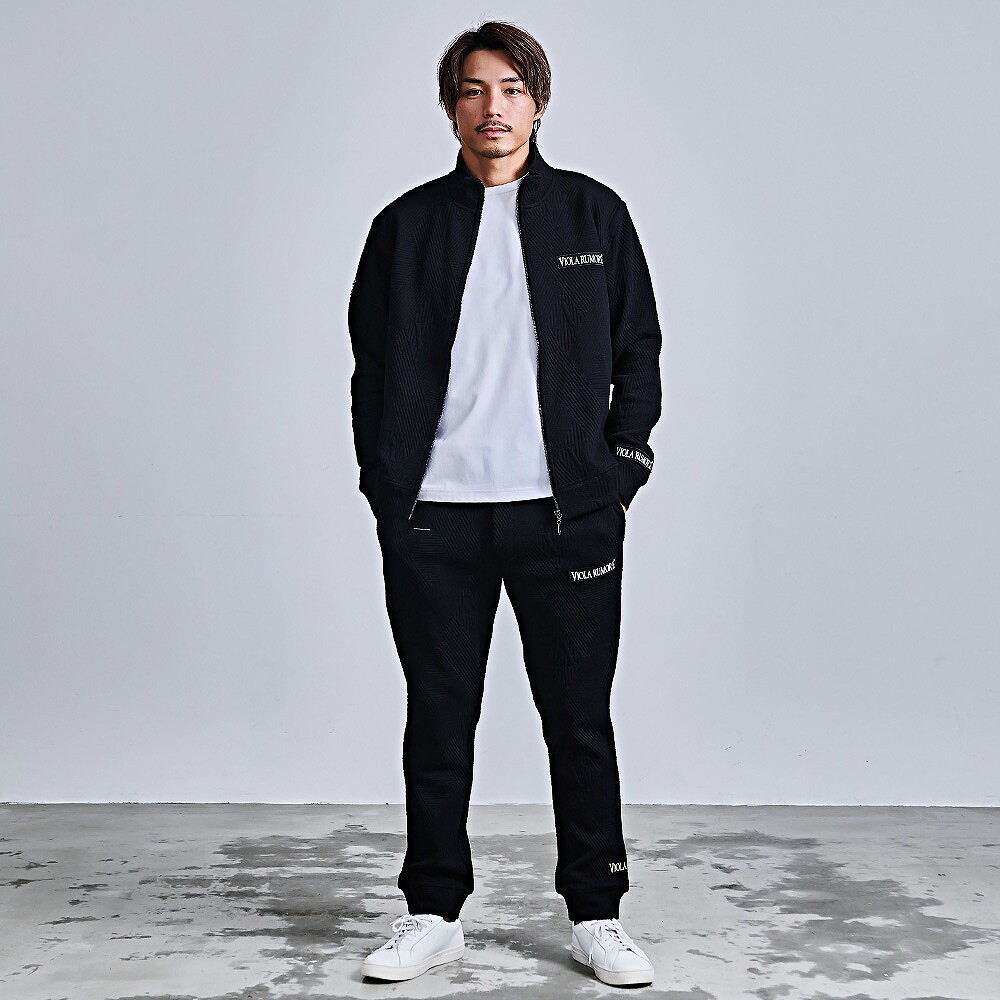 VIOLA ジャケット メンズ ジップアップ スタンドカラー ゴルフウェア
