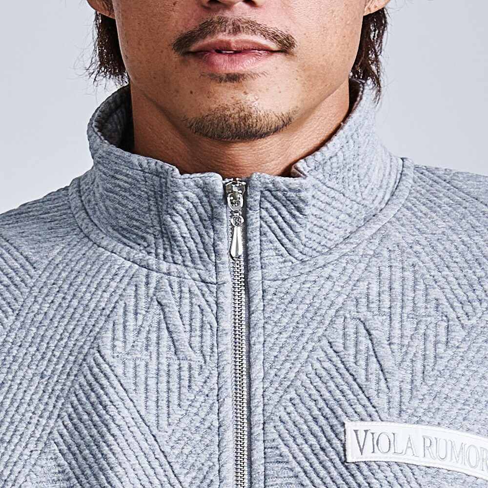 VIOLA ジャケット メンズ ジップアップ スタンドカラー ゴルフウェア