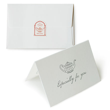 メッセージカードと封筒 ○メッセージカード 封筒付き : 紅茶専門店シルバーポット - 通販