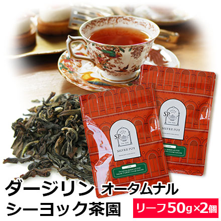 Yahoo! Yahoo!ショッピング(ヤフー ショッピング)紅茶 茶葉 お得なおまとめ買いセット ダージリン オータムナル 2022年 シーヨック茶園 FTGFOP1 Clonal Autumn（50g×2個）