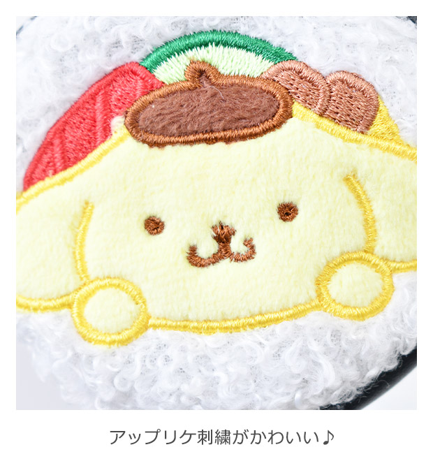 サンリオ 巻き寿司 マルチポーチ キャラクター 小物入れ レディース 旅行 化粧ポーチ コスメポーチ ペンポーチ 中学生 小学生 高校生 女の子 キッズ かわいい | クロミ | 09