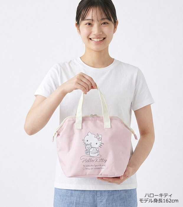 サンリオ 保冷バッグ ランチバッグ がまぐち ...の詳細画像5