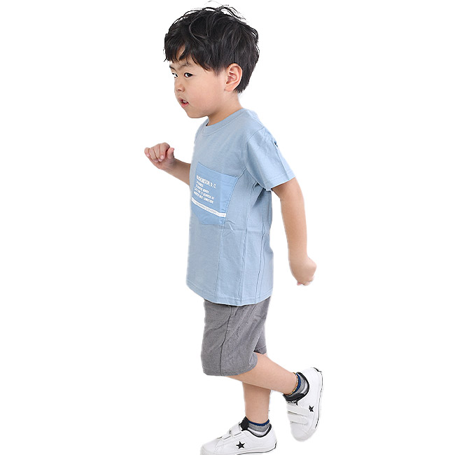 DADHAND 男の子 tシャツ おしゃれ 半袖 シャツ 胸ポケット tシャツ ティーシャツ キッズ 子供服 かっこいい トップス 半袖tシャツ 半袖シャツ Uネック ボーイズ | ブランド登録なし | 07