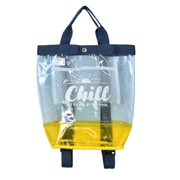 爆買 プールバッグ ビーチバッグ プール バッグ 縦型 リュック 2way