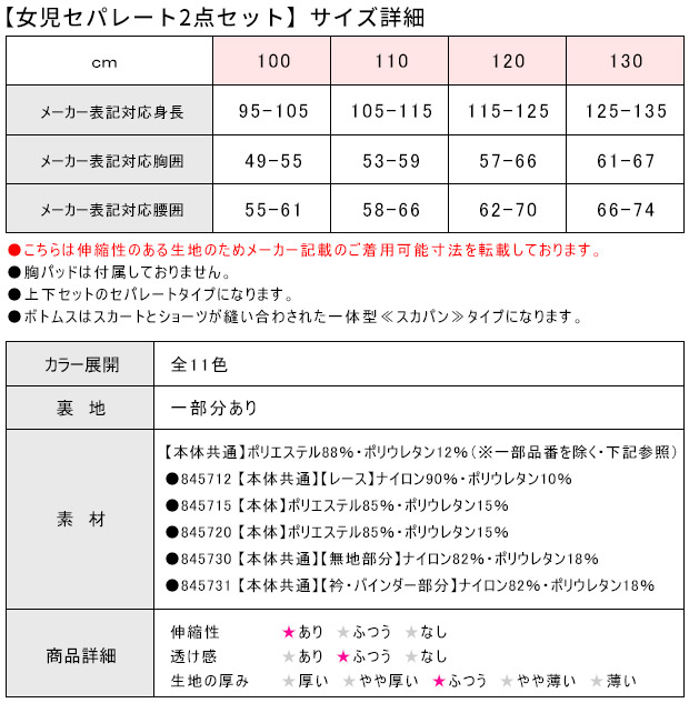 水着 女の子 セパレート タンキニ 上下セット 2点セット デニム風