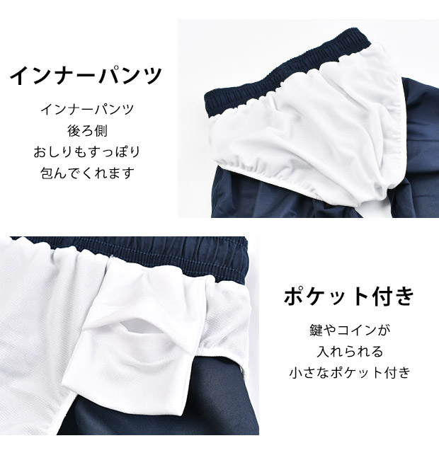 スクールミドルハーフパンツ スクール水着 水着 男の子 トランクス 海パン 水着 男の子 UPF50+ UV 紫外線 キッズ ジュニア 子ども 男の子 夏 海 プール | ブランド登録なし | 07