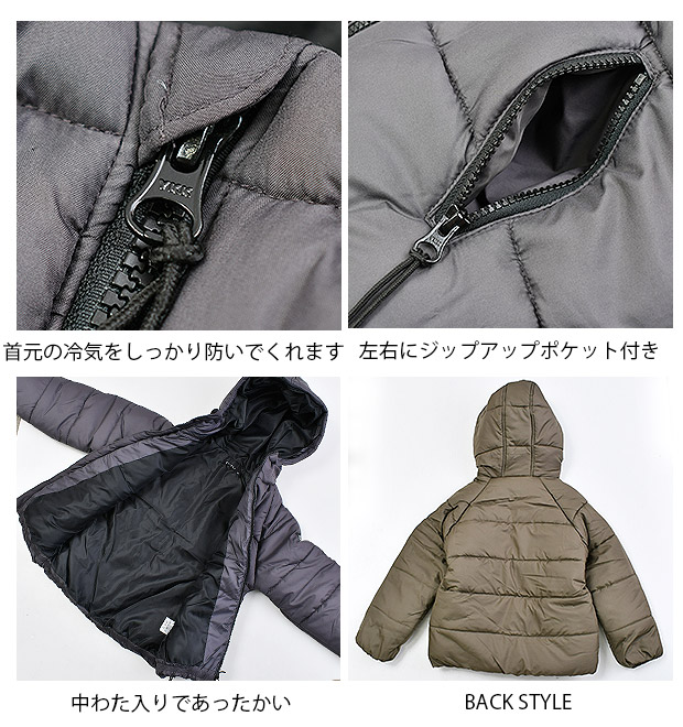 爆買 SHISKY シスキー 中綿 ジャケット フード付き 襟付き アウター