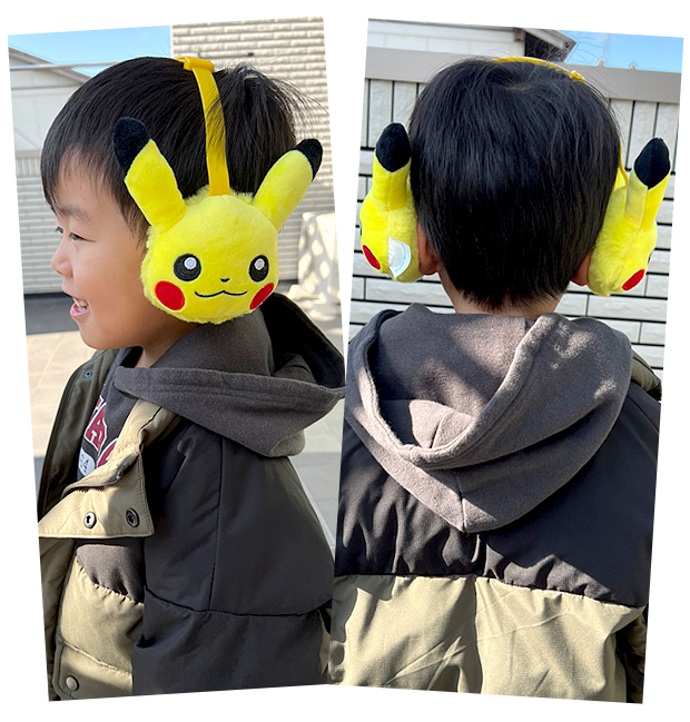 ポケモン アンパンマン もこもこレシーバー 耳あて イヤーマフ キッズ 男の子 女の子 フリーサイズ ポケットモンスター ピカチュウ バイキンマン  メール便不可 :asrv012-033:シメファブリック - 通販 - Yahoo!ショッピング