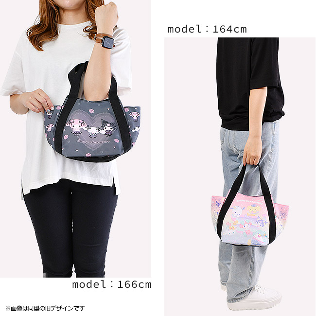 バルーンバッグ トートバッグ サンリオ キャラクター キティ クロミ マイメロディ シナモン Sanrio レディース 女性 女の子 子供 鞄 カバン かばん 手提げ | ブランド登録なし | 14
