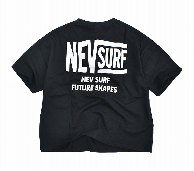 NEVSURF Tシャツ BIGシルエット ゆったりサイズ プリント Tシャツ バックプリントtシャ...