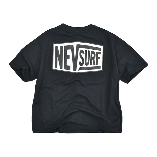 SHISKY（シスキー） NEVSURF Tシャツ BIG ゆったり バック プリント