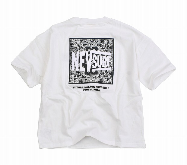 NEVSURF Tシャツ BIGシルエット ゆったりサイズ プリント Tシャツ バックプリントtシャ...