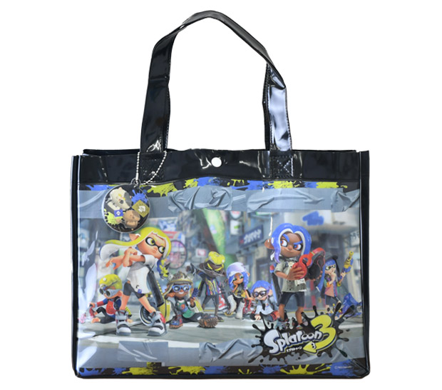 爆買 スーパーマリオ スプラトゥーン3 ピクミン ビーチトートバッグ