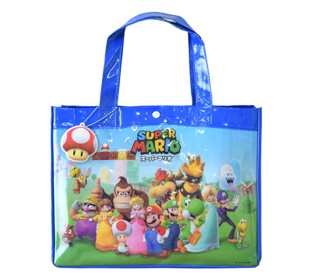 スーパーマリオ スプラトゥーン3 ピクミン ビーチトートバッグ プール