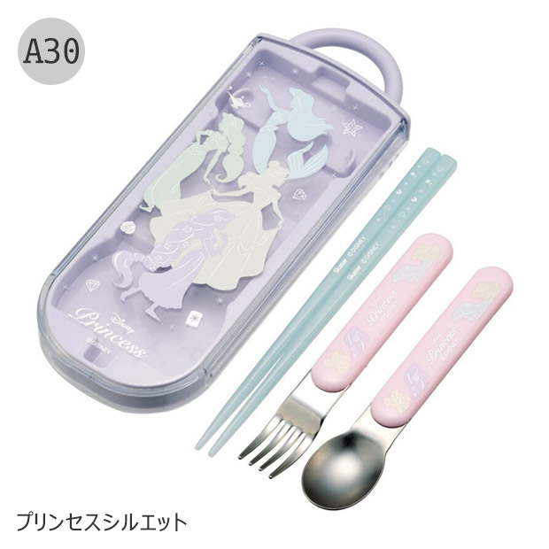SKATER スケーター スライドトリオ トリオセット お弁当 スプーンセット お箸 抗菌 2025年 新柄 スプーンフォーク 保育園 幼稚園 小学生 男の子 女の子 送料無料 | スケーター | 29