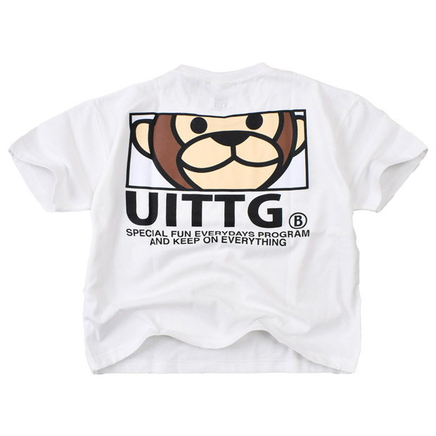 UITTG BABY 半袖Tシャツ 半袖 ティーシャツ BIGシルエット プリントTシャツ 大きめ BIG 男の子 女の子 バックプリント 110cm 120cm 130cm 140cm 150cm 160cm | ブランド登録なし | 13