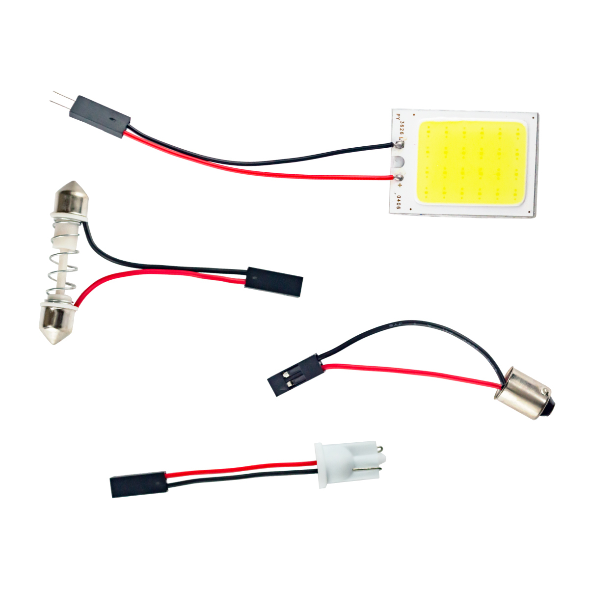 LEDルームライト 2セット COB SMD ホワイト 高輝度 送料無料 |  | 01