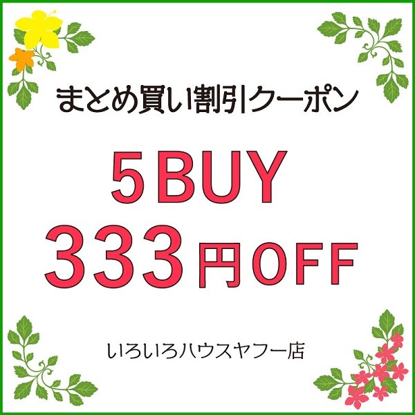 【5BUY 333円OFFクーポン♪】