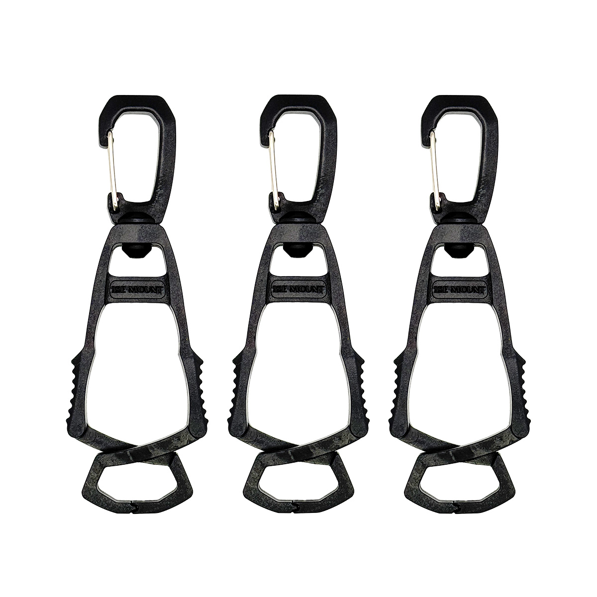 カラビナクリップ 手袋 帽子 小物 吊り下げ ワンタッチ 落下防止 アウトドア 登山 キャンプ 作業時に便利アイテム 3個セット 送料無料 |  | 01