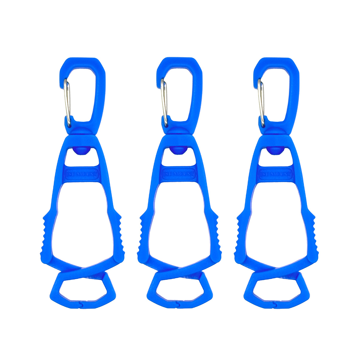 カラビナクリップ 手袋 帽子 小物 吊り下げ ワンタッチ 落下防止 アウトドア 登山 キャンプ 作業時に便利アイテム 3個セット 送料無料 |  | 05