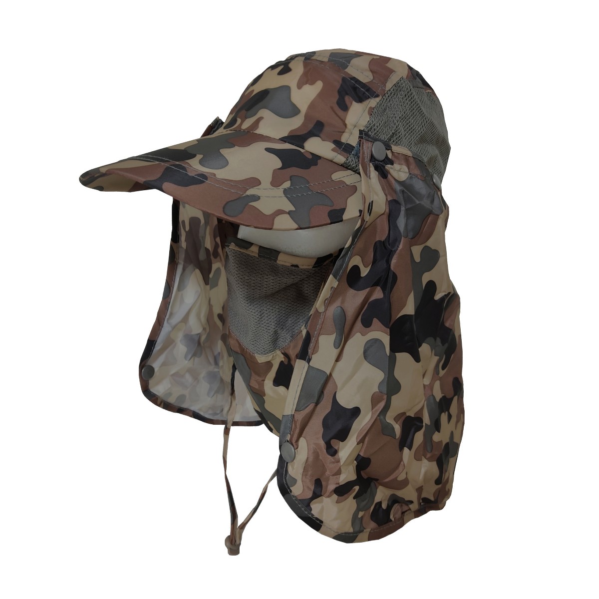 日よけ帽子 UV対策 熱中症 予防 紫外線防止 セパレート式 4WAY 帽子 アウトドア ジョギング 送料無料【BLACK FRIDAY店舗クーポン対象】 | ブランド登録なし | 13