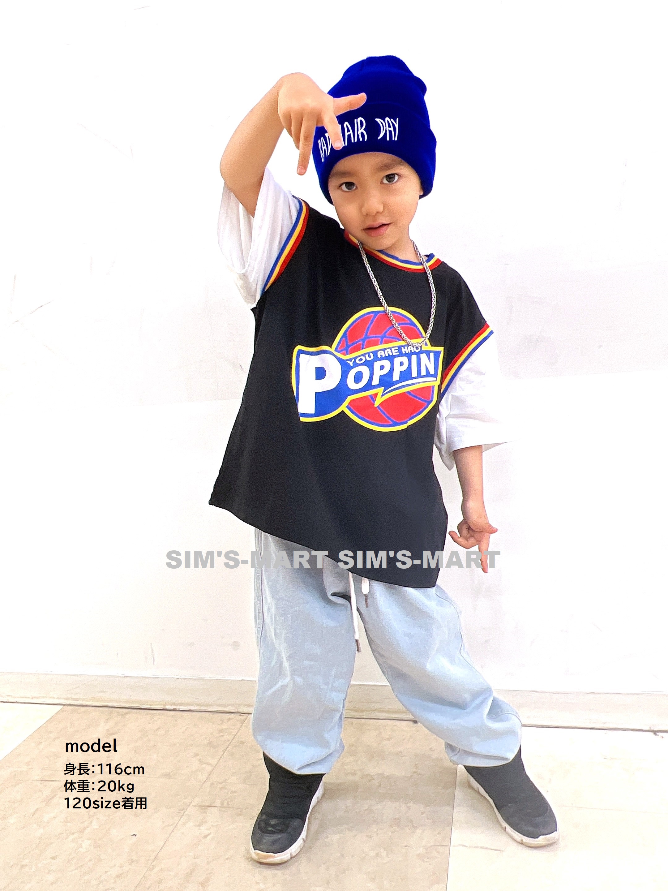 キッズ tシャツ ダンス 衣装 ヒップホップ 子供ダンス服 hiphop