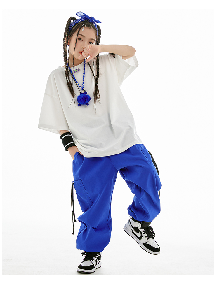 ヒップホップ 衣装 キッズダンス衣装セットアップ 韓国 子供ダンス服