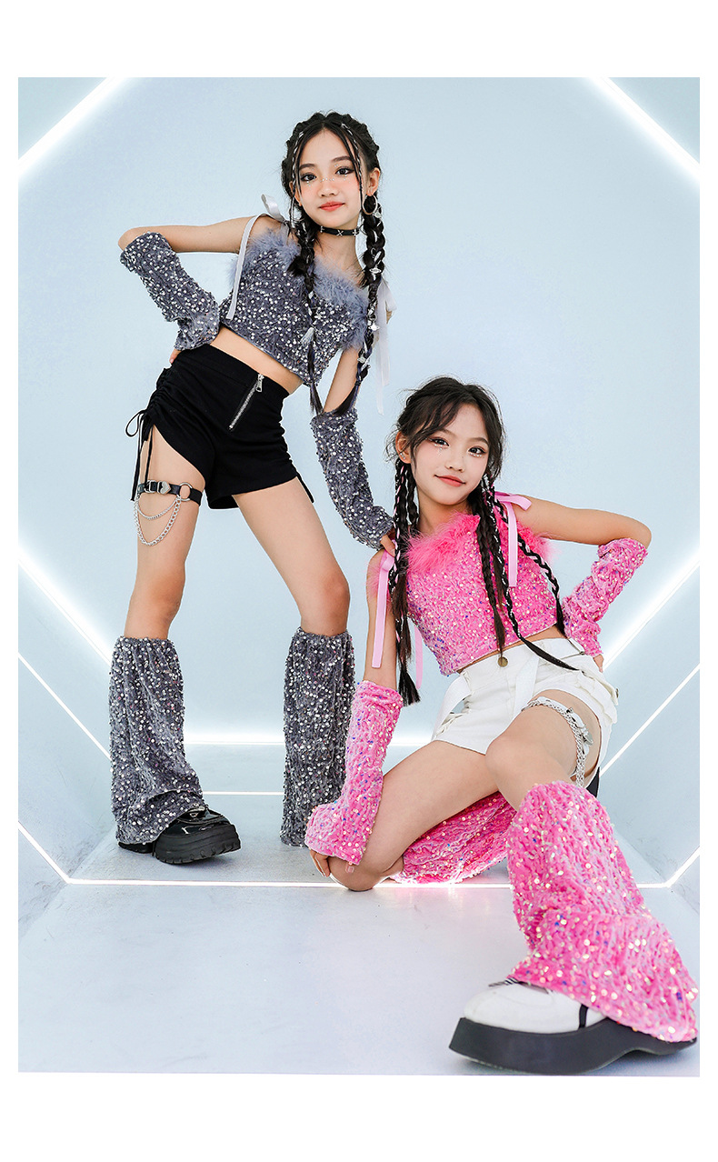 ダンス衣装 ガールズ 衣装 派手 K-POP 韓国 ジャズ セットアップ