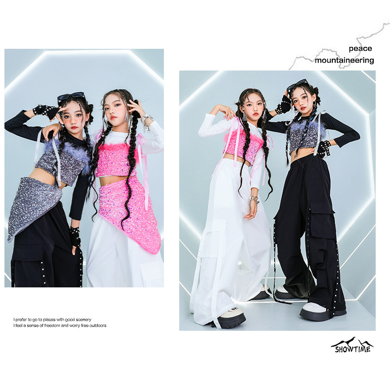 ダンス衣装 ガールズ 衣装 派手 K-POP 韓国 ジャズ セットアップ