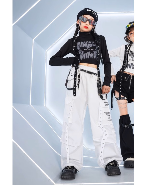 ダンスパンツ ヒップホップ 衣装 キッズダンス衣装 カーゴパンツ