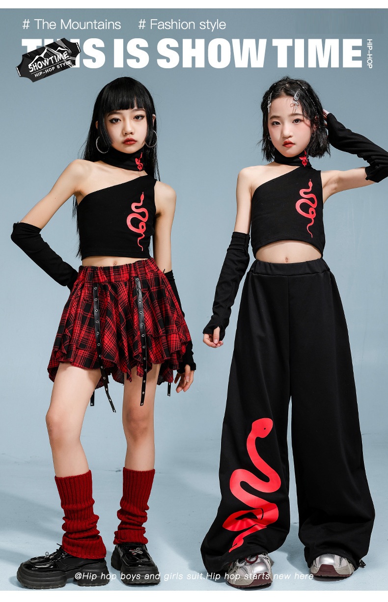 キッズダンス衣装 セットアップ ガールズ ヒップホップ チアダンス